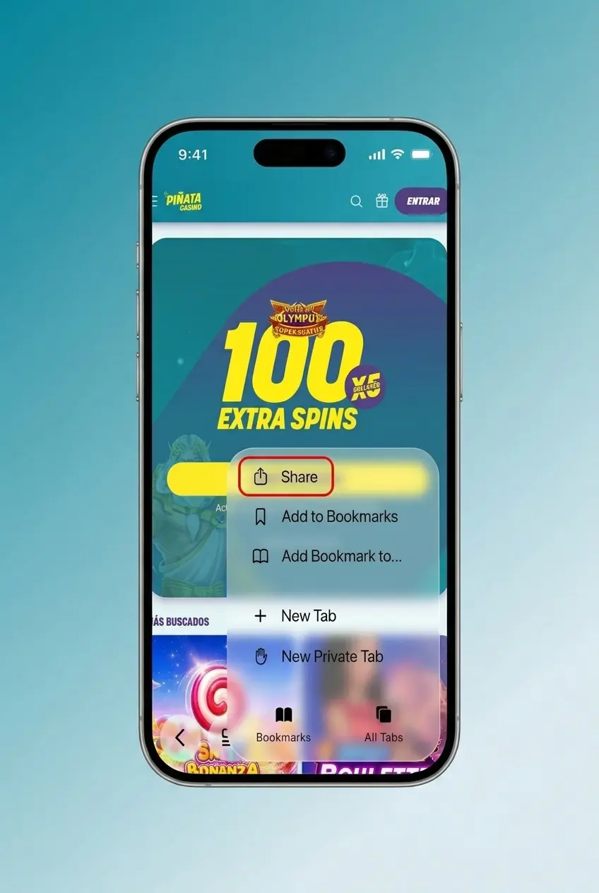 Guía de 4 pasos para descargar la app de Piñata Casino en iOS desde la App Store en iPhone o iPad