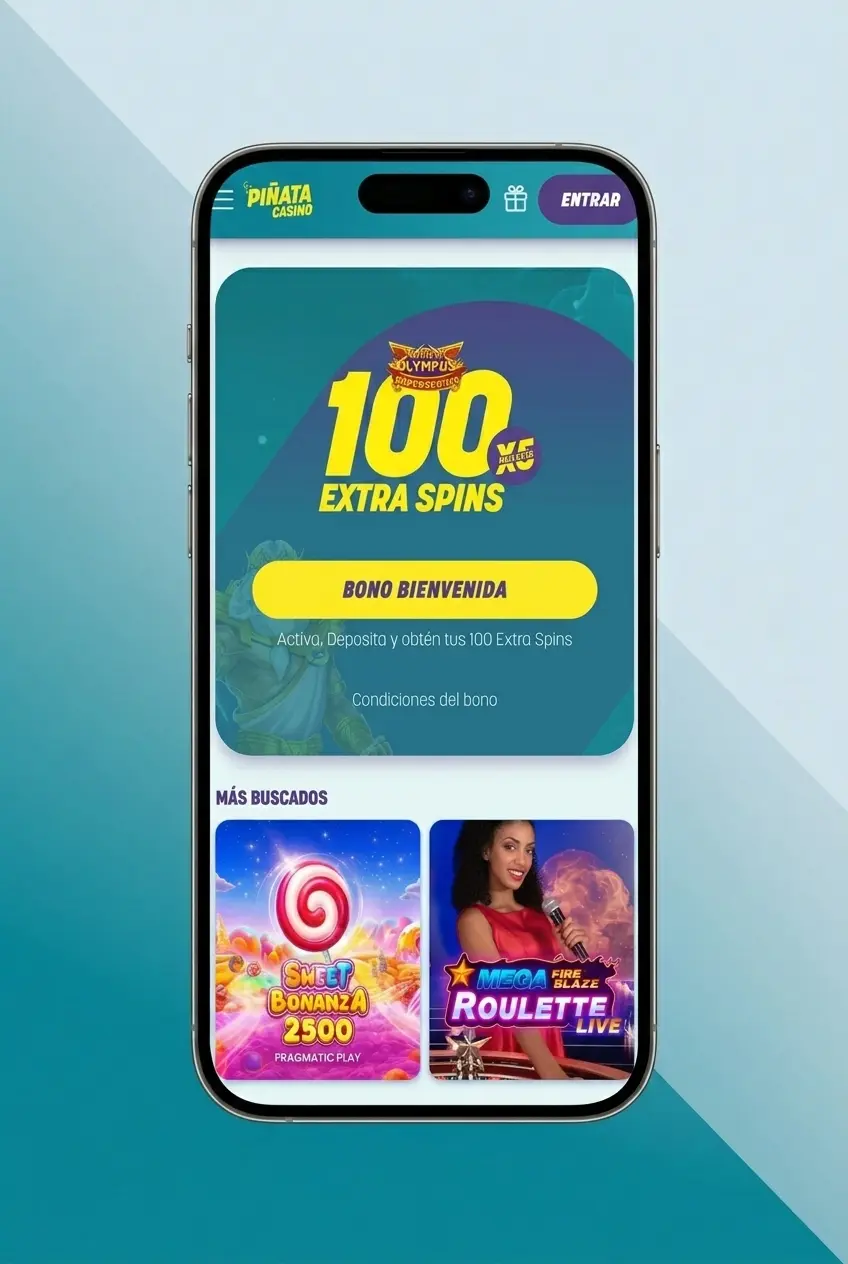 Pantalla de inicio de sesión de Piñata Casino con campos de correo electrónico y contraseña para acceder a tu cuenta