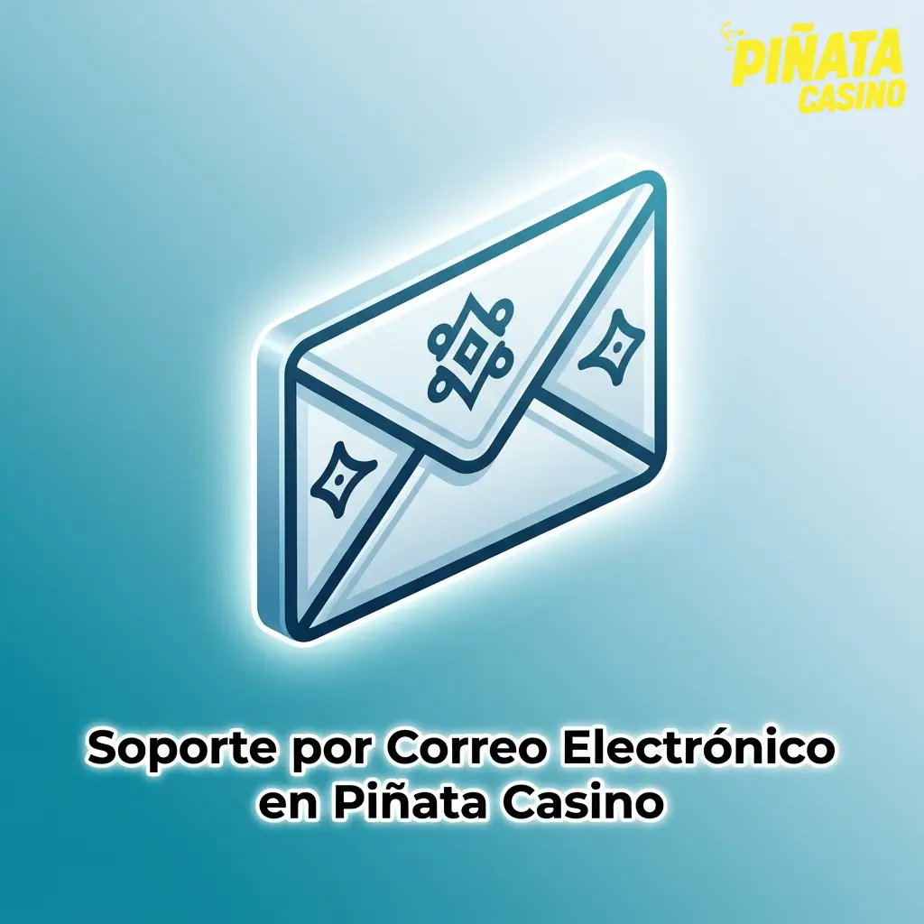 Soporte por correo electrónico en Piñata Casino para consultas, verificaciones y reclamaciones con respuesta en 24-48 horas