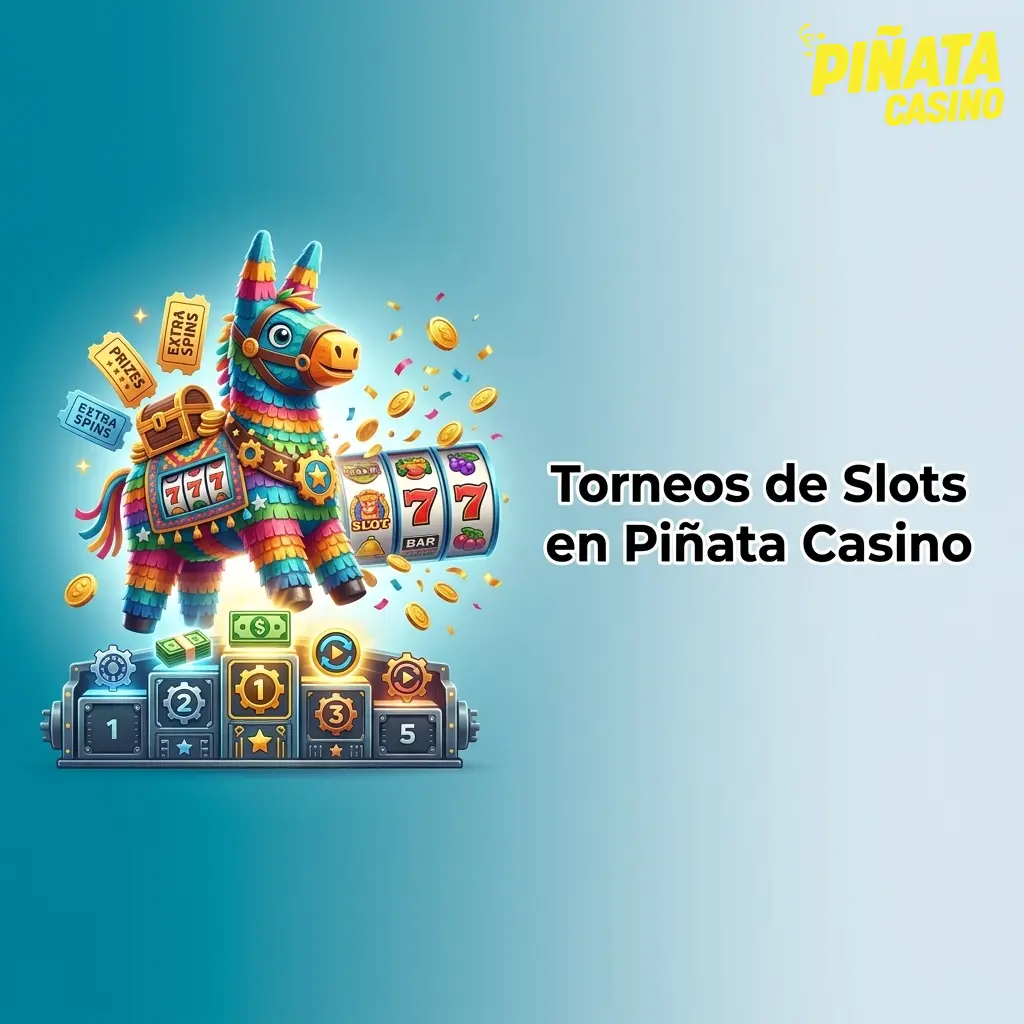 Torneos de slots en Piñata Casino con premios en efectivo y tiradas extra para los mejores del marcador