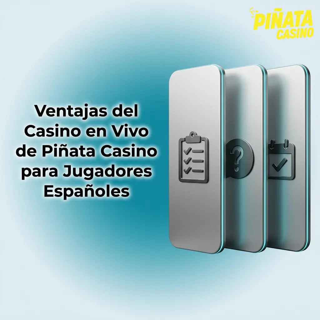 Ventajas del casino en vivo de Piñata Casino para jugadores españoles con crupiers reales y licencia DGOJ