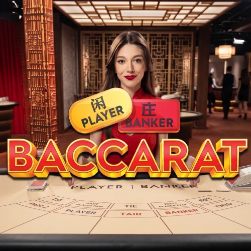 Apuesta en las mesas de baccarat en vivo con crupieres reales en Piñata Casino.