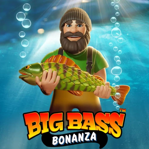 Pesca grandes premios y multiplicadores en la tragaperras Big Bass Bonanza de Piñata Casino.